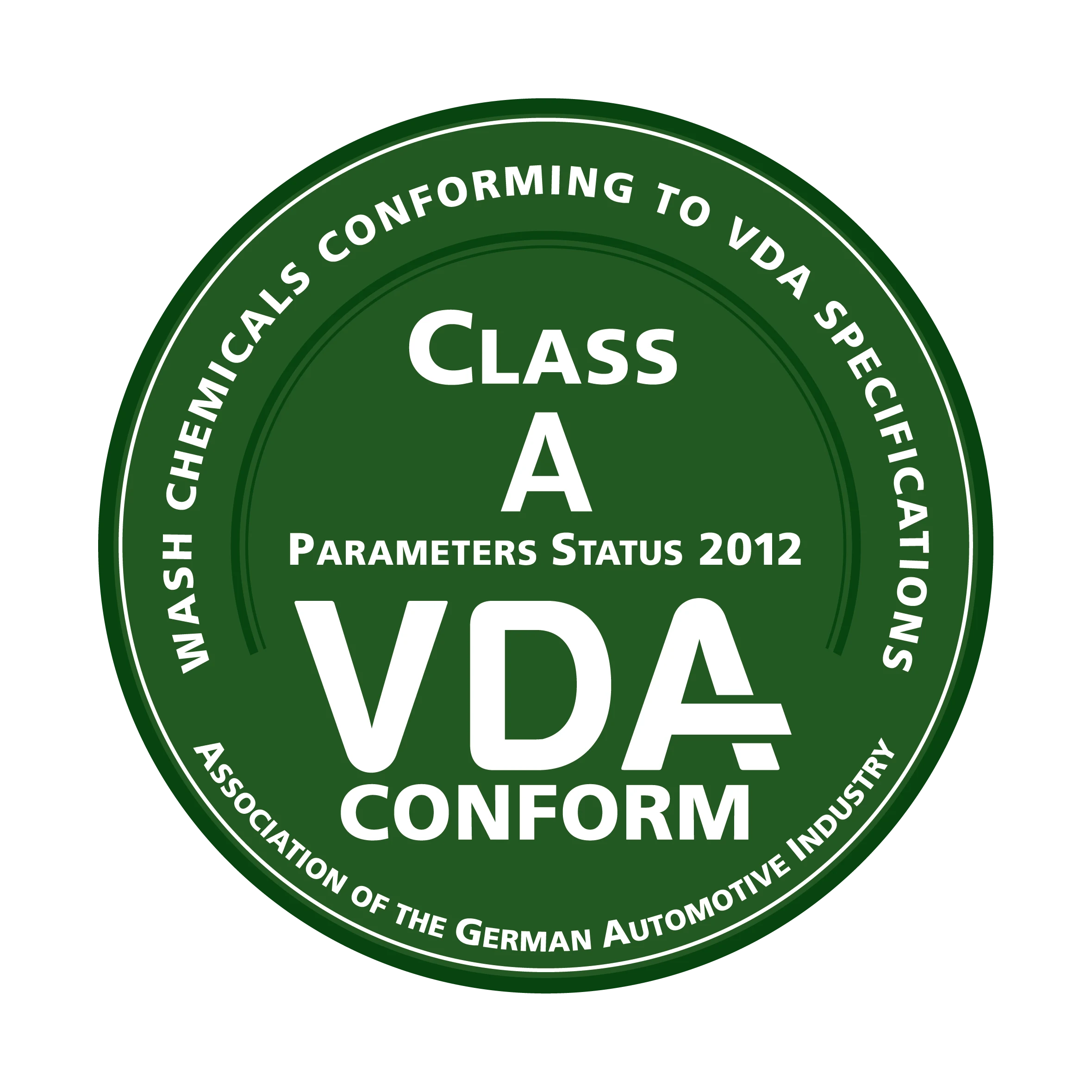Bezpečnost na površích — VDA Conform Class A